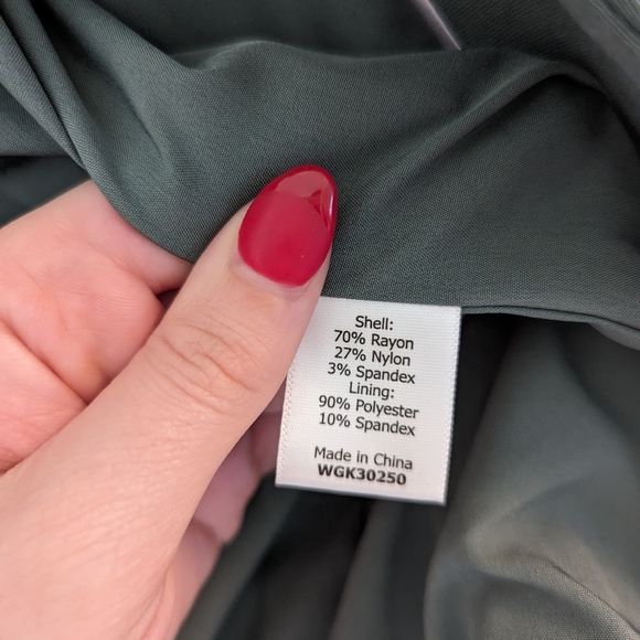 41 Hawthorne Olive Blazer - Picture 2 of 3